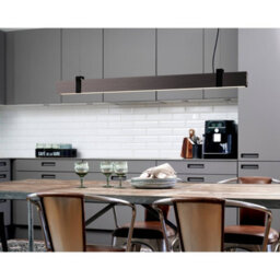 Nordlux Lilt Metal Pendant Light 3-Level Dimming Grey,mains Led