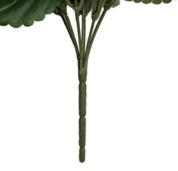 Best Artificial 30Cm Red Pansy Plug Plant - Pot Not Included - thumbnail 3
