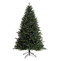 Evre Brunswick Spruce Extra Bushy Artificial Christmas Tree 7 Ft 210Cm 1200 Tips - 4/5/6/7/8 Ft Available - thumbnail 2