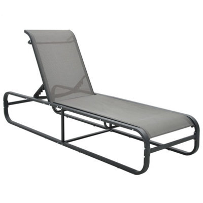 Walplus Sun Lounger Aluminium And Textilene - image 1