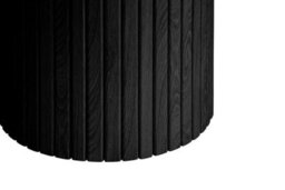 Black Fluted Side Table Axel Birlea - thumbnail 7