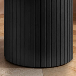 Black Fluted Side Table Axel Birlea - thumbnail 5