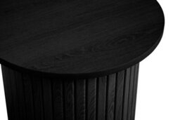 Black Fluted Side Table Axel Birlea - thumbnail 8