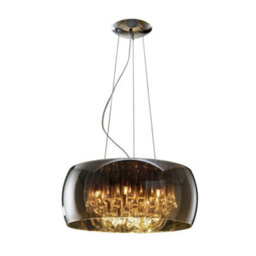 Luminosa Lighting Luminosa Argos 6 Light Round Crystal Ceiling Pendant Chrome, Mirror, G9 - Uk Stock - thumbnail 2