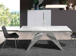 Angel Cerda Stylish Dark Grey Fabric Dining Chair - thumbnail 5