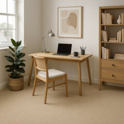 Cosmic Bleach Cleanable Twist Pile Carpet By Remland (Dorado, 3M X 4M) - thumbnail 3
