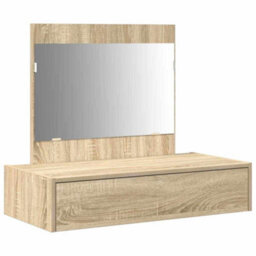 Walplus Dressing Table Brown 83 X 40 X 70 Cm Engineered Wood - thumbnail 2