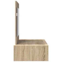 Walplus Dressing Table Brown 83 X 40 X 70 Cm Engineered Wood - thumbnail 7