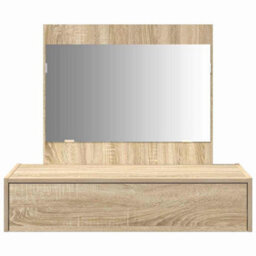 Walplus Dressing Table Brown 83 X 40 X 70 Cm Engineered Wood - thumbnail 6