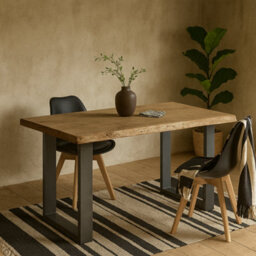 Wyld Haus Wellington 150Cm 6 Seater Acacia Wood Live Edge Dining Table - thumbnail 1