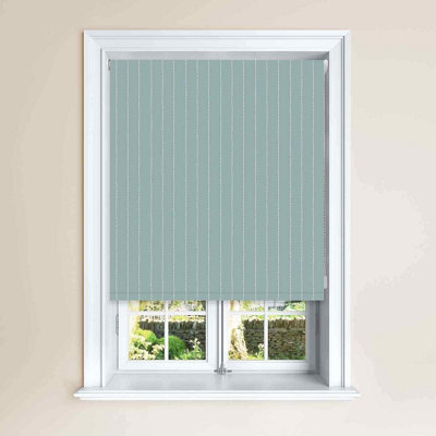 Lister Cartwright Tracery Drizzle Blackout Roller Easy Fit Child Safety Included - Drizzle 180 X 140 Cm - image 1