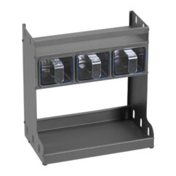 Living And Home 3-Tier Kitchen Spice Rack With 3 Seasoning Boxes, 26Cm (W) X 15Cm (D) X 28.5Cm (H) - thumbnail 3