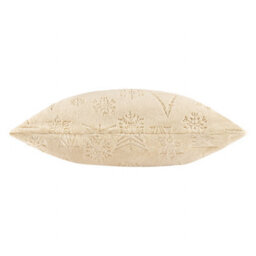 Furn. Festive Time Embossed Fleece Polyester Filled Cushion , 50Cm X 50Cm, Natural - thumbnail 2