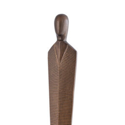 Vanity Living 64Cm Bronze Metal Aluminium Sculpture Modern Decorative Art Statue For Living Room, Office & Table Decor - thumbnail 3