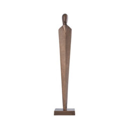 Vanity Living 64Cm Bronze Metal Aluminium Sculpture Modern Decorative Art Statue For Living Room, Office & Table Decor - thumbnail 1