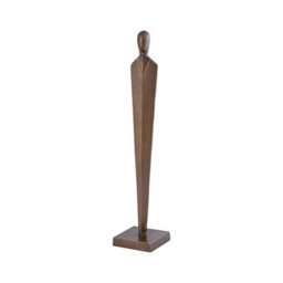 Vanity Living 64Cm Bronze Metal Aluminium Sculpture Modern Decorative Art Statue For Living Room, Office & Table Decor - thumbnail 4