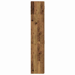 Berkfield Storage Cabinet Old Wood 70X42.5X225 Cm Engineered Wood - thumbnail 9