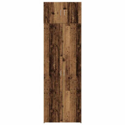 Berkfield Storage Cabinet Old Wood 70X42.5X225 Cm Engineered Wood - thumbnail 8
