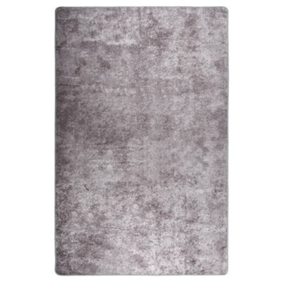 Vidaxl Rug Washable 80X150 Cm Grey - image 1