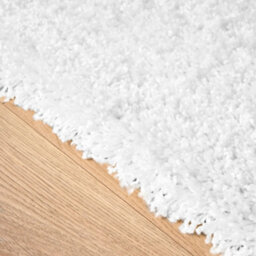 "Bravich Snow White Plain Shaggy Rug - California - 120X170Cm (4'x5'8"")" - thumbnail 2