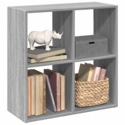 Vidaxl Room Divider Bookcase Grey Sonoma 69.5X29X69.5 Cm Engineered Wood - thumbnail 1