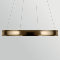 Luminosa Lighting Elstead Larousse Integrated Led Large Pendant Light Champagne Bronze 2637K - thumbnail 6