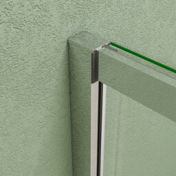 Probaty Bathrooms 1600 X 800mm Sliding Door Shower Enclosure With Side Panels 5mm Safety Tempered Glass Screen - thumbnail 8