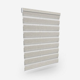 Linen Day & Night Thermal Blackout Roller Blind 75Cm - thumbnail 2