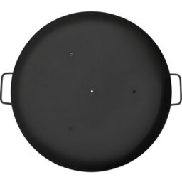 Vevor Durable Fire Pit Bowl 30-Inch Deep Round Carbon Steel With Drain Hole Portable Handles For Outdoor Use Black - thumbnail 2