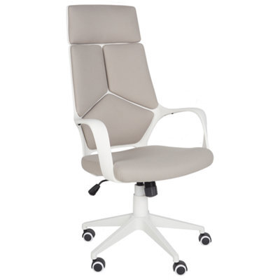 Beliani Office Chair Delight Ii Taupe - image 1