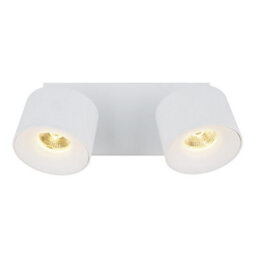 Luminosa Lighting Luminosa Rae Twin Ceiling Spotlight White Matt 2X Led 3000K - thumbnail 4