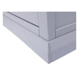Cabinet Bits Rocca Grey 1 Drawer Tv Cabinet Chrome Knob - thumbnail 7
