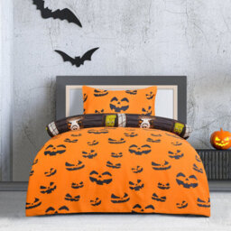 Smart Living Luxury Soft Reversible Haunted House Duvet Cover & Pillowcases - thumbnail 2