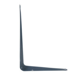 Neptune Grey Metal Steel Shelf Wall Brackets 200mm X 250mm - 16 Pack - thumbnail 4