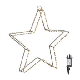 Samuel Alexander 38Cm Light Up Christmas Dewdrop Christmas Star Decoration With Warm White Leds - thumbnail 8