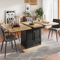 Matteo Extendable Dining Table - 110-140Cm Wooden Kitchen Table - thumbnail 2
