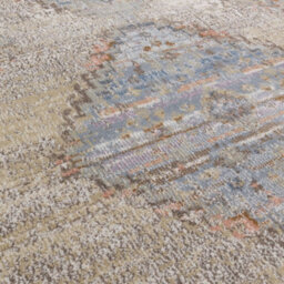 Traditional Persian Floral Bordered Easy To Clean Rug For Dining Room Bed Room And Living Room-155Cm X 230Cm - thumbnail 2