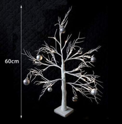 Pre-Lit Artificial Birch Christmas Tree - thumbnail 2
