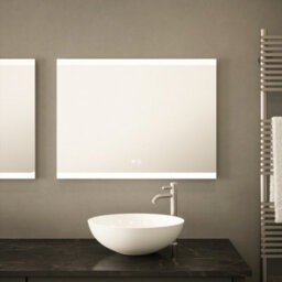 Bubly Bathrooms Hamilton Smart Led Bathroom Mirror With Bluetooth Speakers, Tunable Light & Anti-Fog Demister - 800X600mm - thumbnail 3