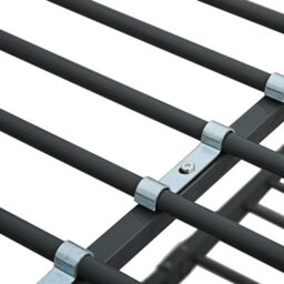 Vidaxl Bunk Bed Frame Without Mattress Black Metal 140X200 Cm/90X200 Cm - thumbnail 6