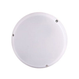Fern Howard Drake Flush Fitted Led Ip65 Emergency Black Bulkhead 1300Lm Natural White Light With Microwave Sensor - thumbnail 2