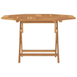 Vidaxl Folding Garden Table 110X110X75 Cm Solid Wood Teak - thumbnail 4