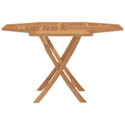 Vidaxl Folding Garden Table 110X110X75 Cm Solid Wood Teak - thumbnail 3