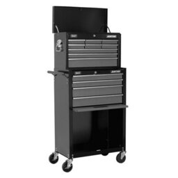 Sealey Ap2513B American Pro Topchest & Rollcab Combination 13 Drawer - Black/grey