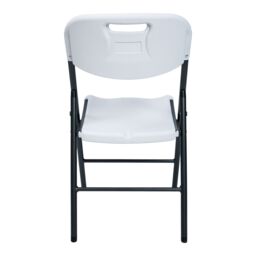 Astano White Plastic Foldable Chair - thumbnail 5
