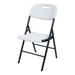 Astano White Plastic Foldable Chair