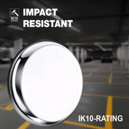 Paul Russells Led Slimline Bulkhead Light 12W 16W 20W 3Cct Ip65 Chrome Bezel Security Sensor Wall Ceiling Outdoor - thumbnail 6