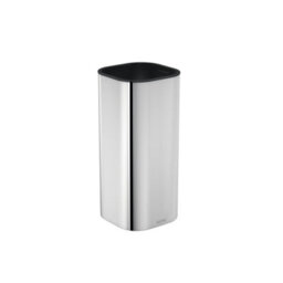 Cosmic Toothbrush Holder, Bathroom Tumbler, Stainless Steel, Brushed Chrome, Nea Collection - thumbnail 1