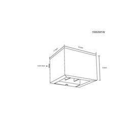 Luminosa Lighting Luminosa Alina Up & Down Wall Lamp Wood Look Dark Led 3000K - thumbnail 9