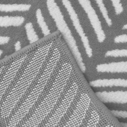 Melrose Colorama Herringbone Silver Grey Small Indoor Area Rug 080/150Cm - thumbnail 4